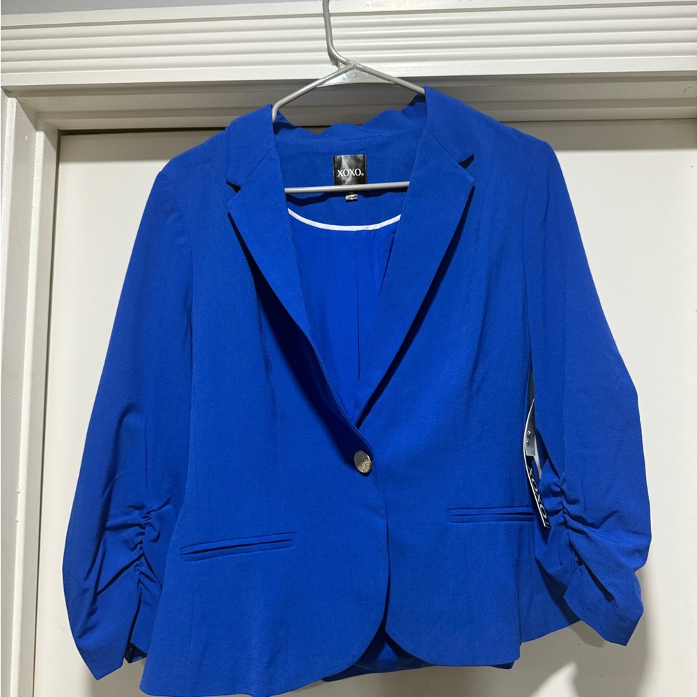 XOXO Women's Royal Blue Blazer
